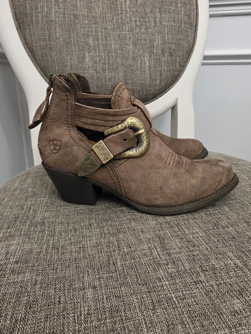 Ariat Dulce Brown Ankle Boot Women's Size 6